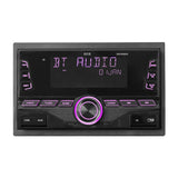 GAS MAD M230-BTN dubbel-DIN med Bluetooth, DSP och 3 par lågnivå