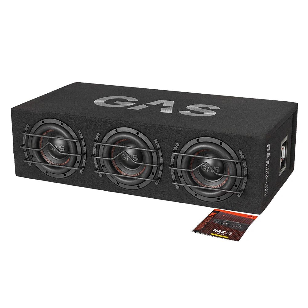 GAS MAX B1-38 med SPL ELITE 2100.1DF, Tufft baskit