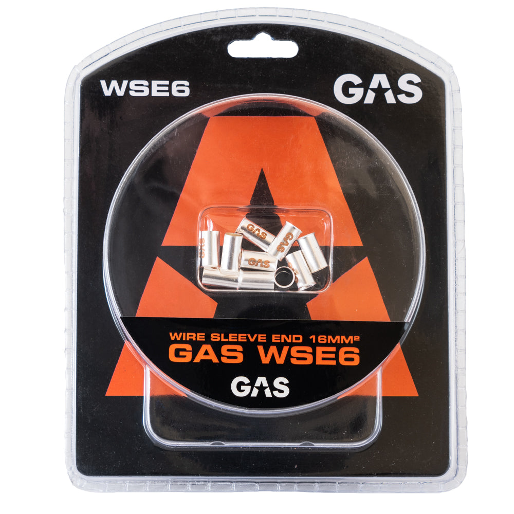 GAS 10-pack änd-/kabelhylsor, 16mm²-kabel