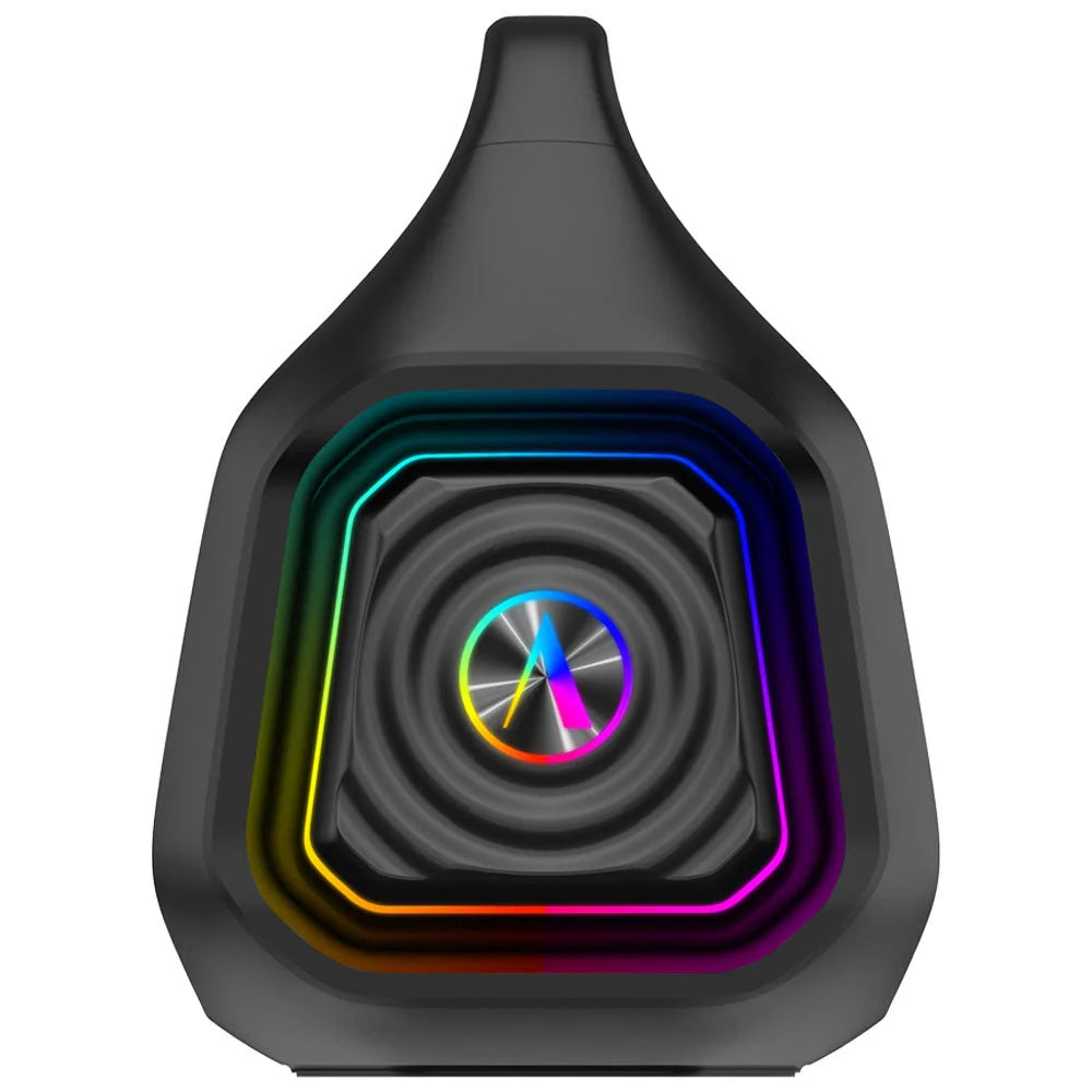 Arcsound STEAM kraftfull bärbar partyhögtalare med Bluetooth, svart