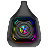 Arcsound STEAM kraftfull bärbar partyhögtalare med Bluetooth, svart