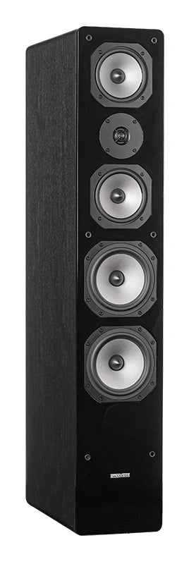 Dynavoice Challenger M-65 EX v4 golvhögtalare, Svart par