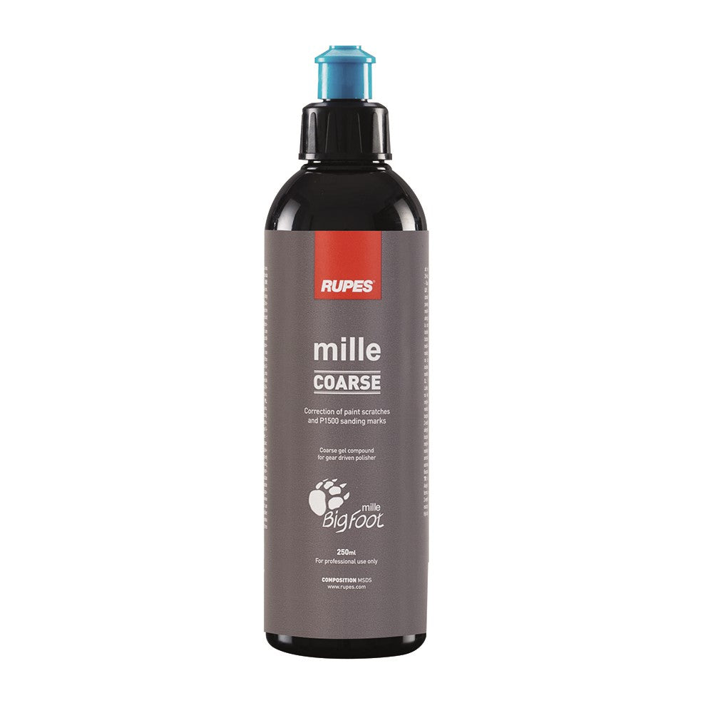 RUPES Mille Coarse Polishing Compound 250 ml – Effektivt polermedel för ljusa lacker och kompositer