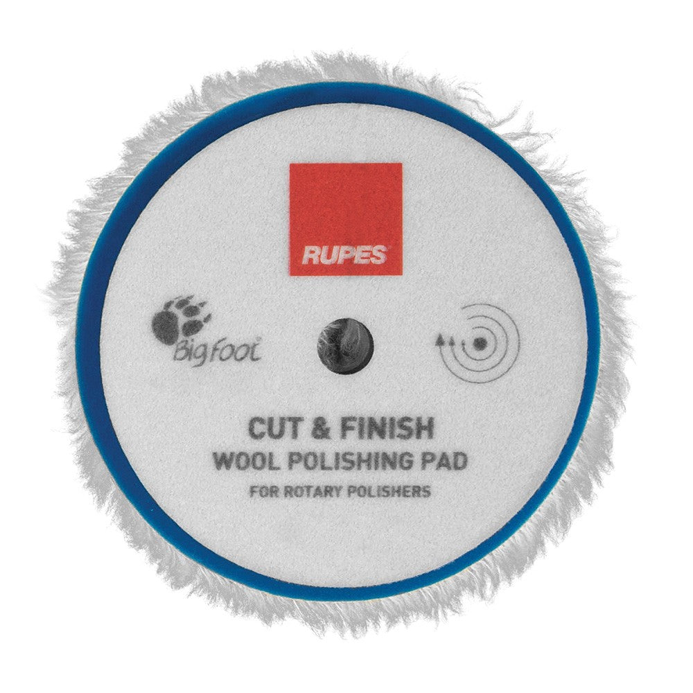 Rupes Ulltrissa Rotary Cut & Finish Wool 150 mm – Blå