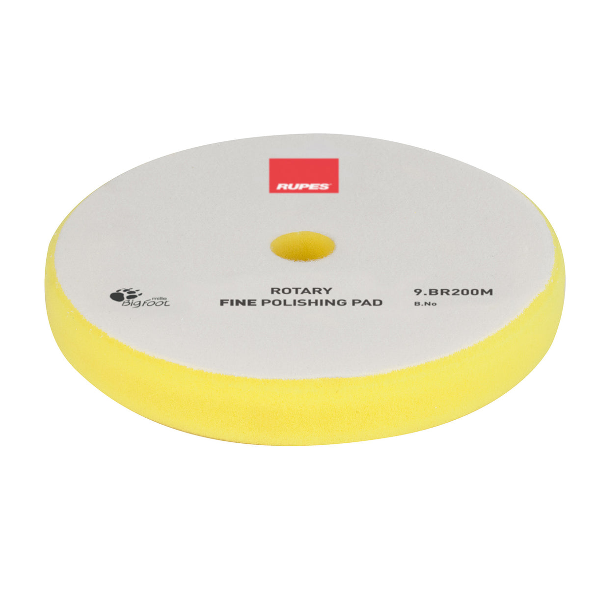 RUPES Skumtrissa Rotary FINE 180 mm – Gul