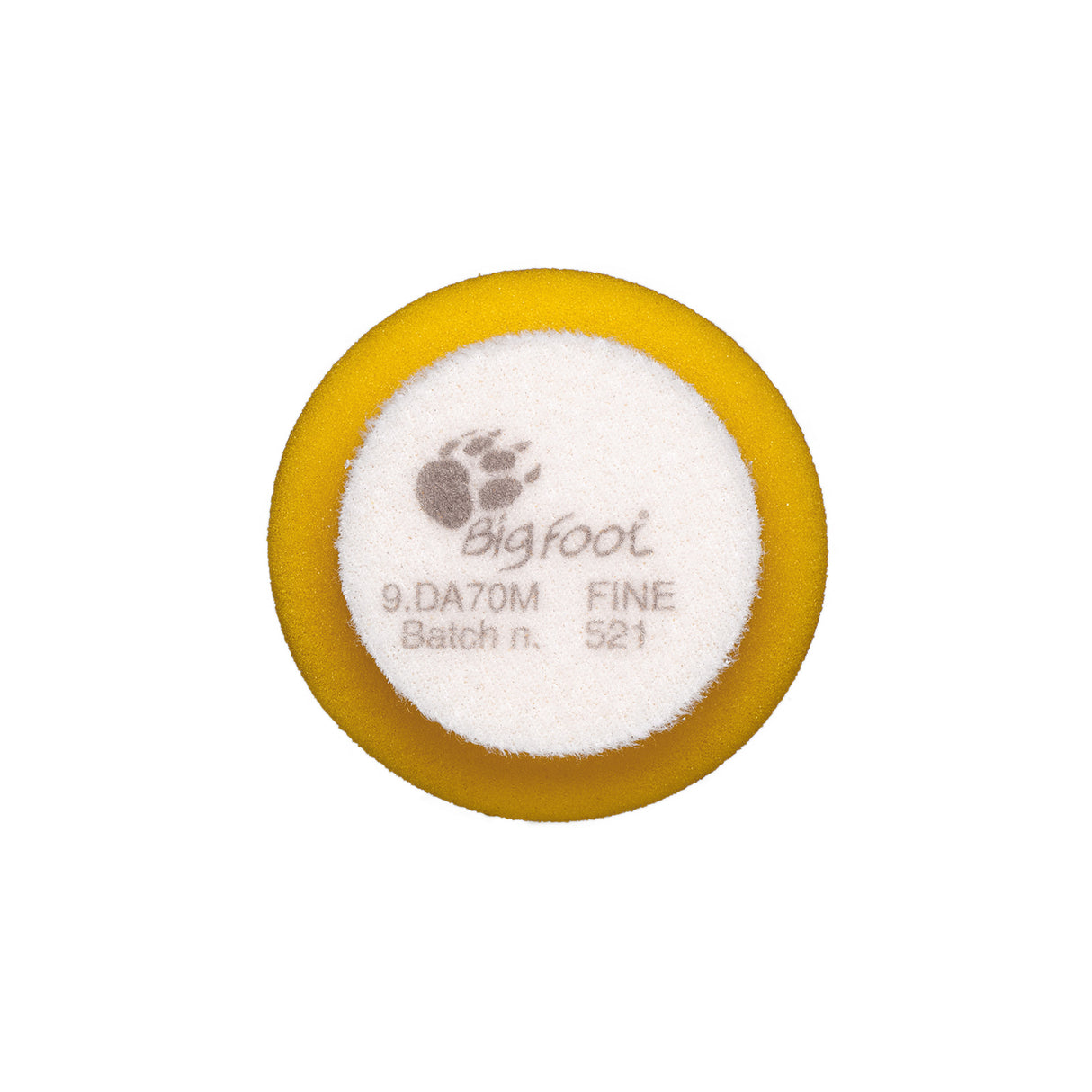 RUPES Skumtrissa D-A Fine 50/70 mm, 4-pack – Gul