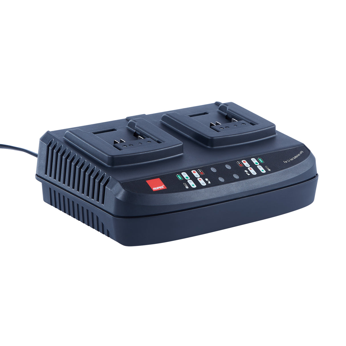 RUPES Laddare HLR 15/21 dual 18V, Två batteri platser