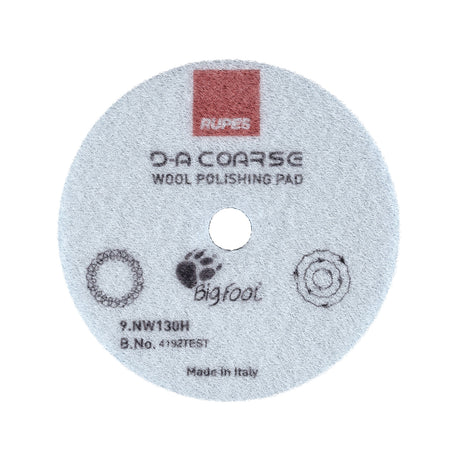 Rupes Ulltrissa D-A Coarse Wool 130 mm – Blå