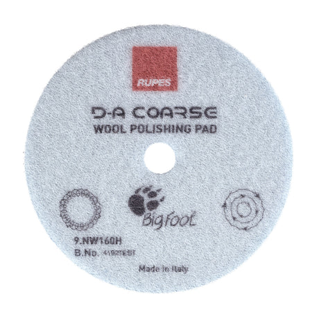 Rupes Ulltrissa D-A Coarse Wool 160 mm – Blå