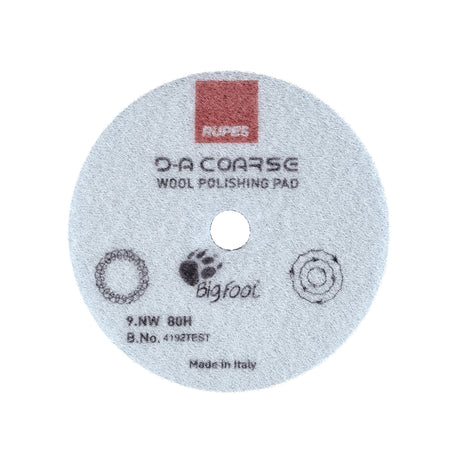 Rupes Ulltrissa D-A Coarse Wool 80 mm – Blå