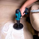 Chemical Guys Spinner Carpet Drill Brush Light Duty – Mjuk rengöringsborste för tyg och känsliga ytor
