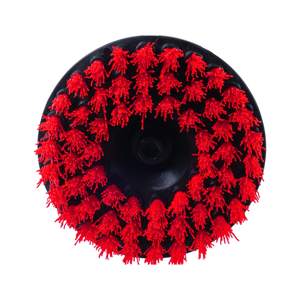 Chemical Guys Spinner Carpet Drill Brush Heavy Duty – Grov rengöringsborste för hårda ytor och tuff smuts