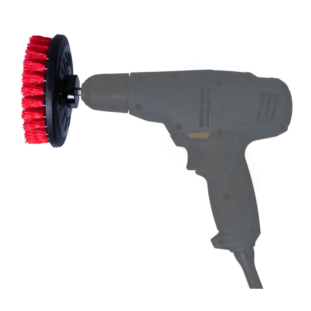 Chemical Guys Spinner Carpet Drill Brush Heavy Duty – Grov rengöringsborste för hårda ytor och tuff smuts
