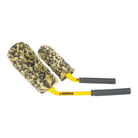 Chemical Guys Rimpaca Reach Around Ultimate Wheel Brush Set 2-DELAR – Vinklade, ultramjuka och mångsidiga borstar för svåråtkomliga ytor