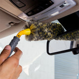 Chemical Guys Rimpaca Reach Around Ultimate Wheel Brush Set 2-DELAR – Vinklade, ultramjuka och mångsidiga borstar för svåråtkomliga ytor