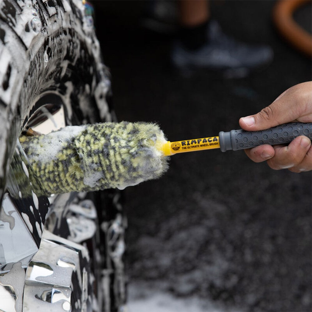 Chemical Guys Rimpaca Ultimate Wheel Brush Set 3-DELAR - Ultrafluffiga, skonsamma och mångsidiga rengöringsborstar