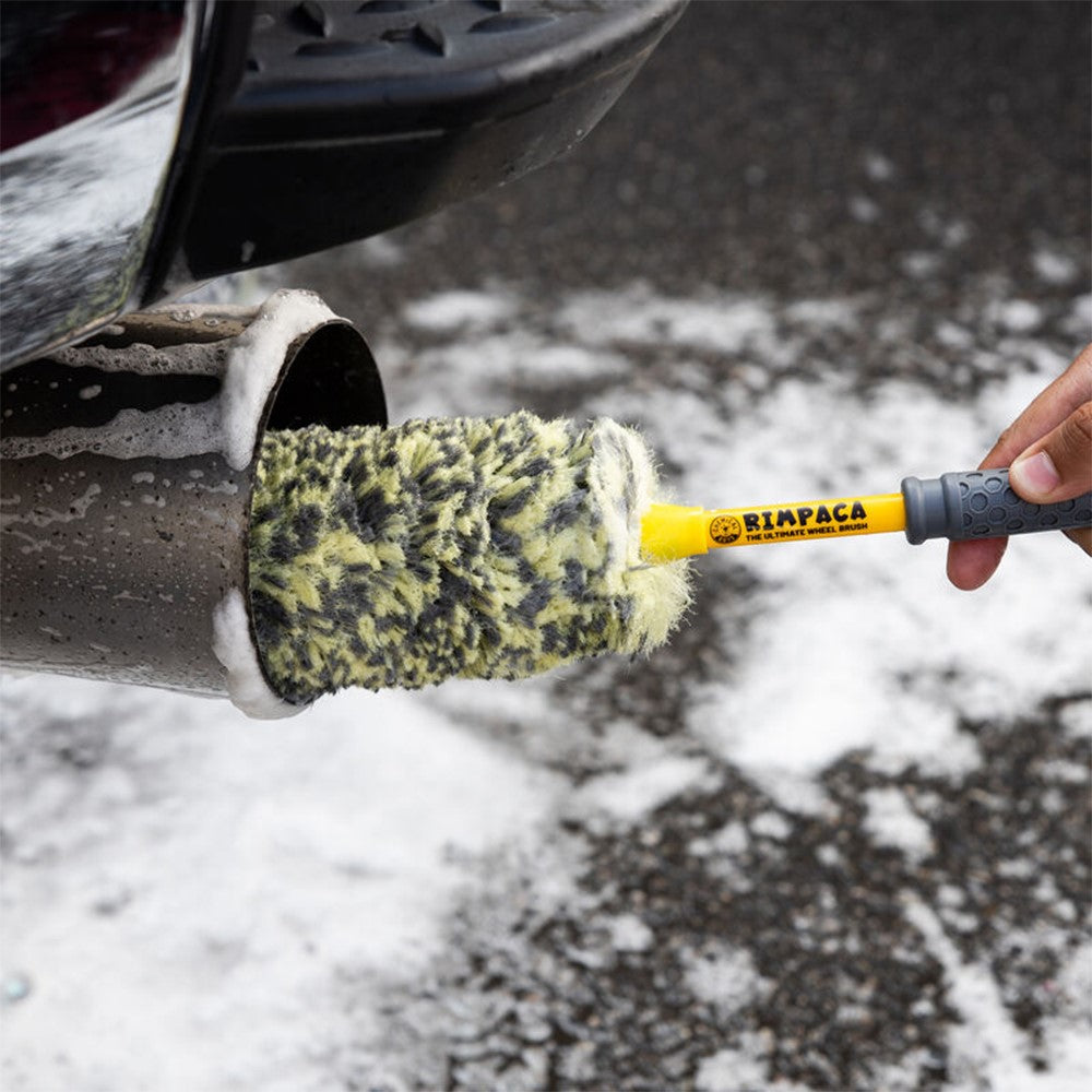 Chemical Guys Rimpaca Ultimate Wheel Brush Set 3-DELAR - Ultrafluffiga, skonsamma och mångsidiga rengöringsborstar