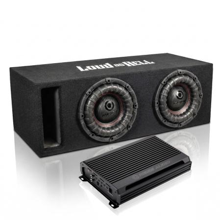 2x8" Baslåda Reiss RS-RX8.D4 amp