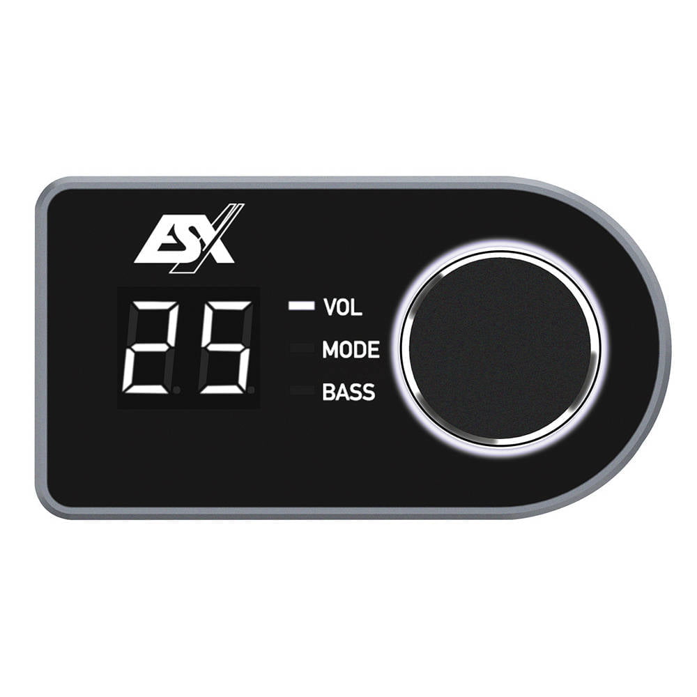 ESX RC-DQ, DSP kontrollpanel