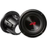 Alpine R2-W8D2, 8 tums baselement