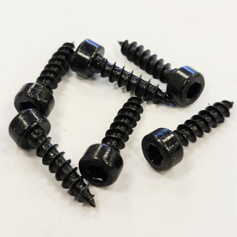 MM Audio Insexskruv 1 – Svart – 20 mm lång