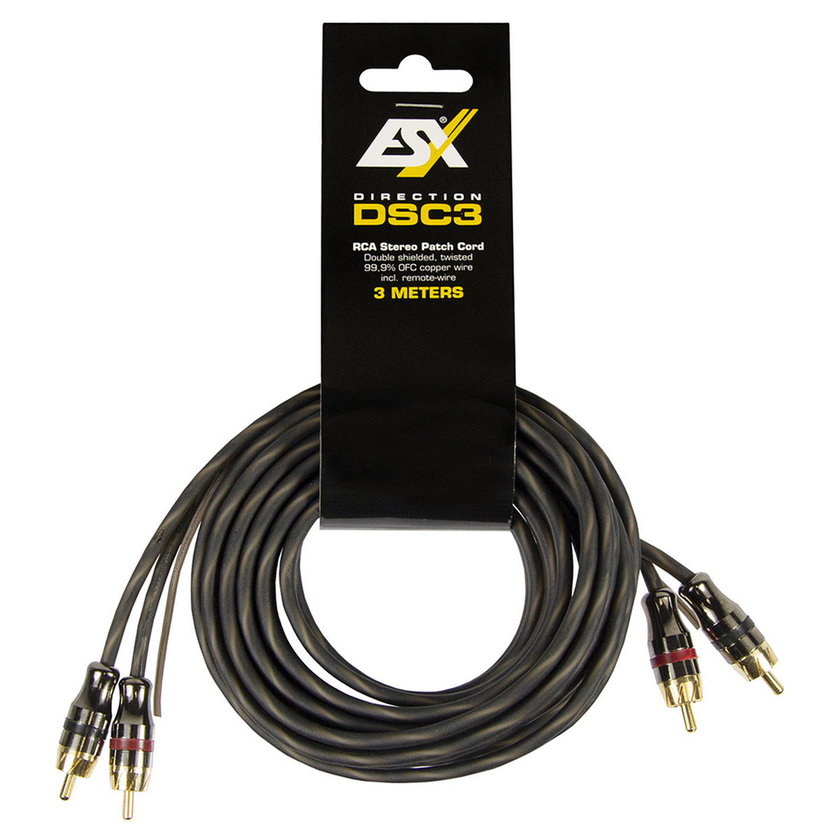 ESX DSC3 RCA kabel 3m
