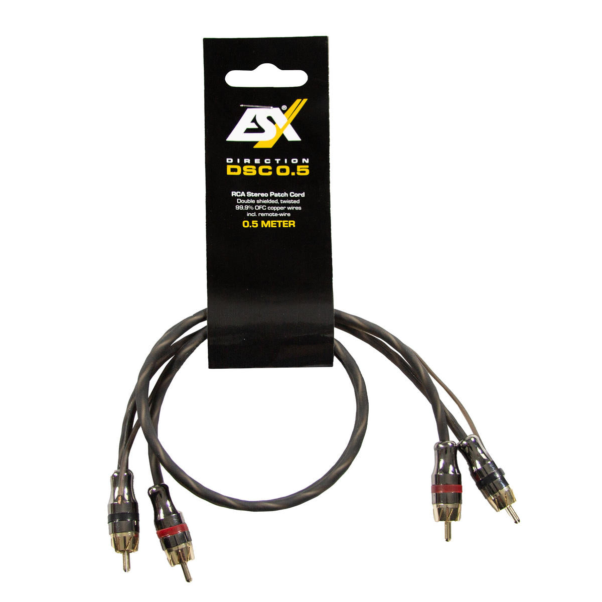 ESX DSC0.5 RCA kabel 0.5m