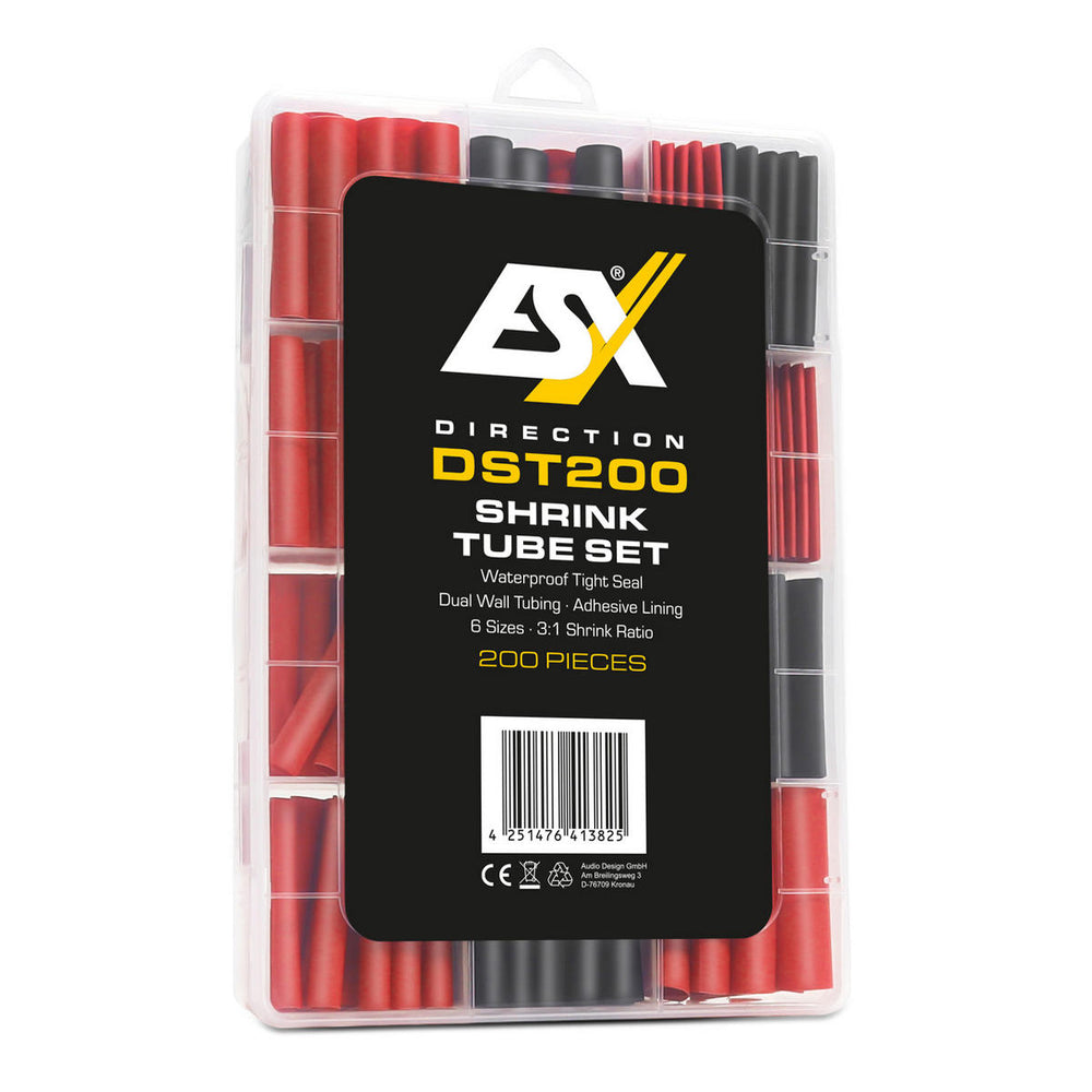 ESX DST200 – Krympslang med lim 1,5–50 mm² 200-pack