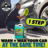 Chemical Guys Bilschampo Sudpreme Wash & Wax, 473 ml