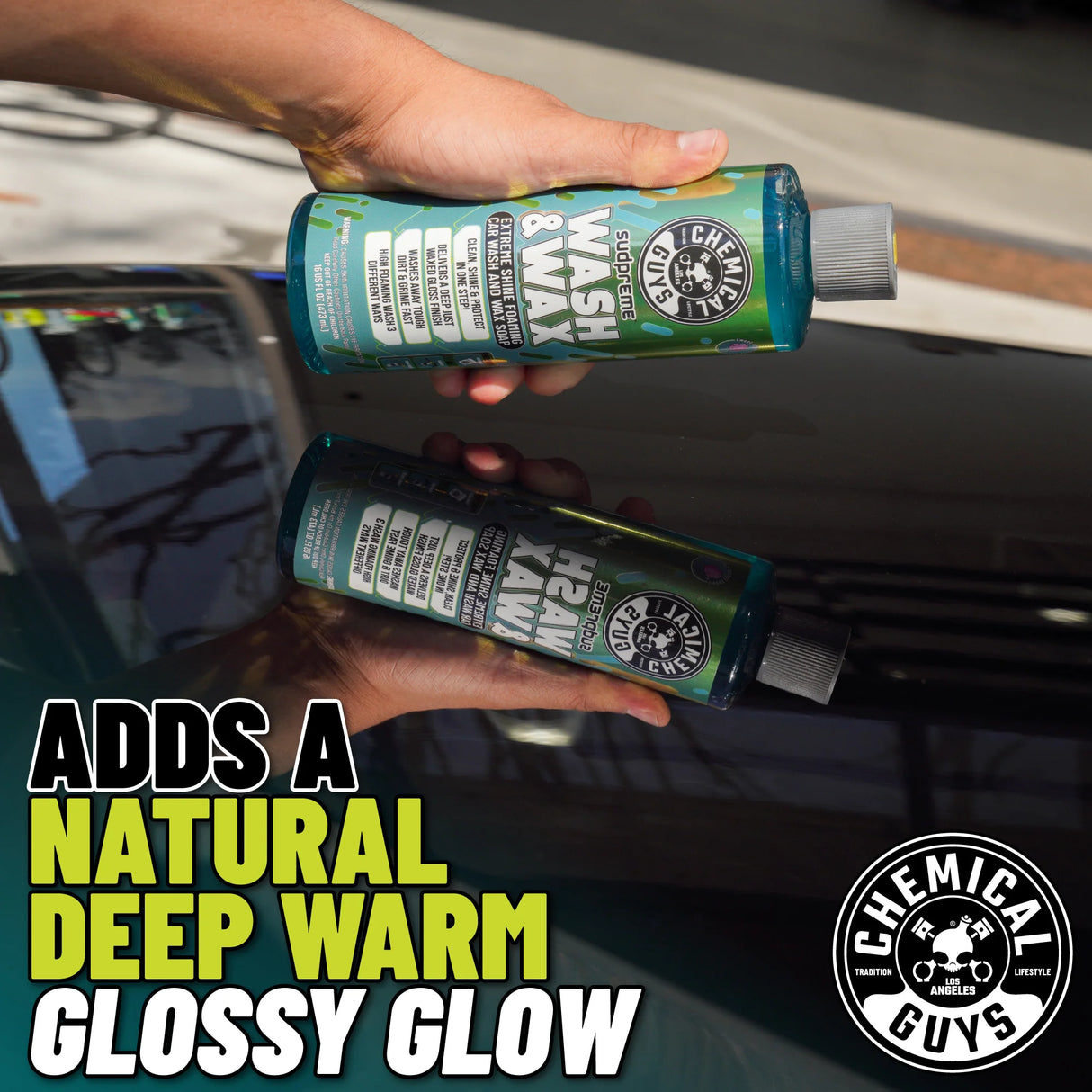 Chemical Guys Bilschampo Sudpreme Wash & Wax, 473 ml
