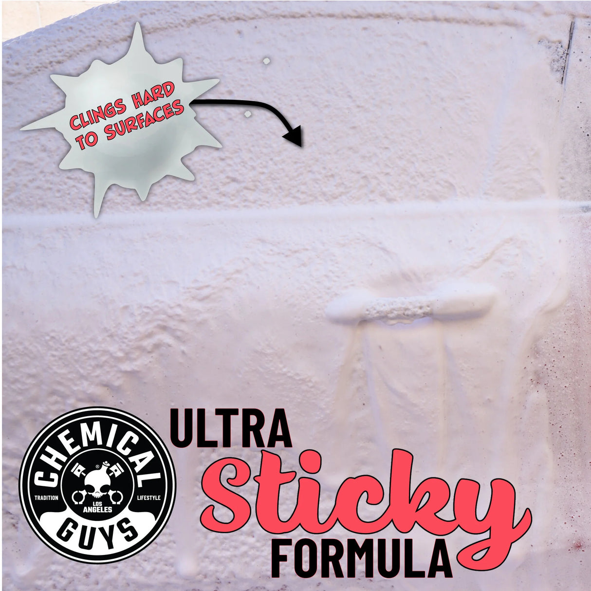 Chemical Guys Bilschampo Sticky Snowball, 3,7 l