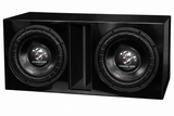2-Pack Ground Zero GZAW 12-2.5K-D2 I portad låda