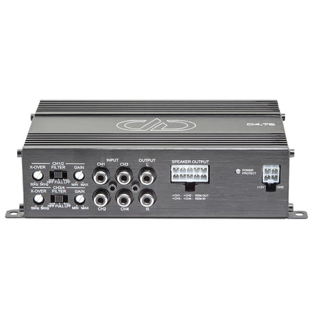 DD Audio D4.75, fyrkanalssteg