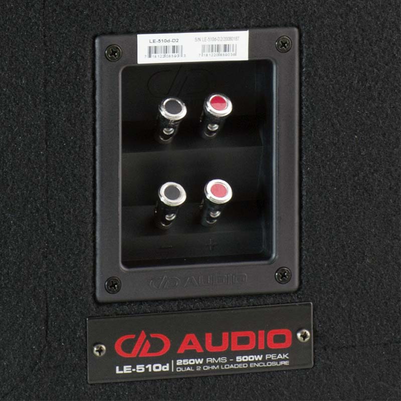 DD Audio LE-M510d-D2, 10 tums baslåda