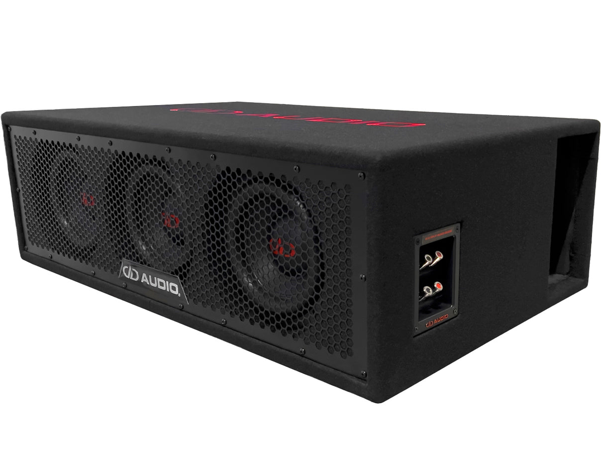 DD Audio LE-208.3 - 0.7Ohm, 3x8 tums baslåda