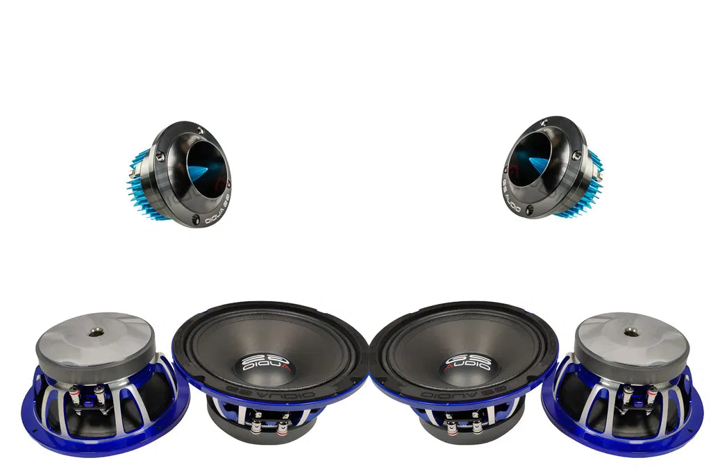 GS Audio SPL kit 4st Voce 8 & 2st TW26NEO