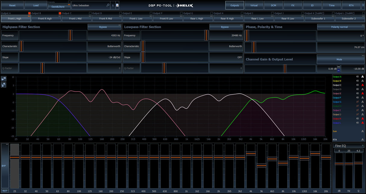 HELIX M SIX DSP