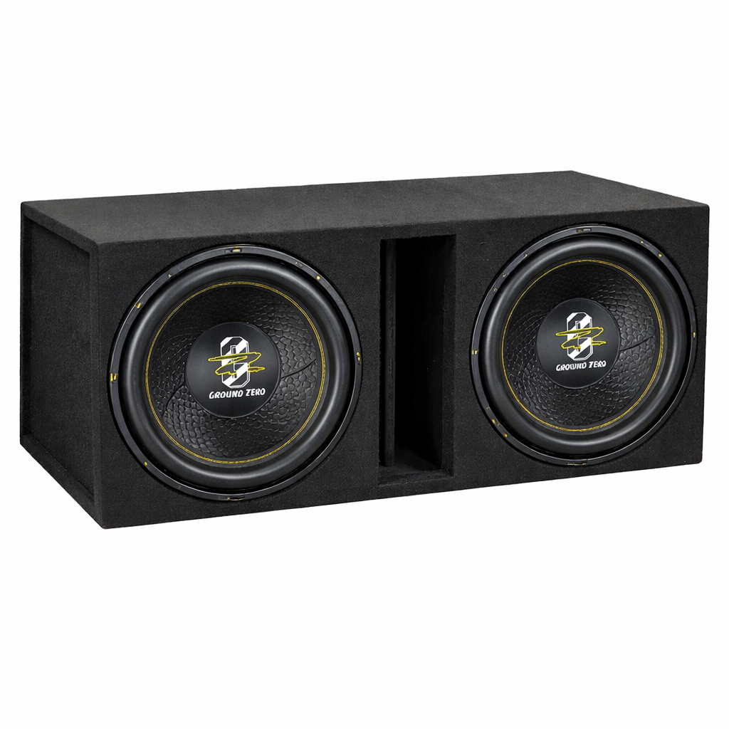 Ground Zero GZIW 12XSPL 2x12" i baslåda