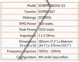 Edge DB-serien Probox 6,5"