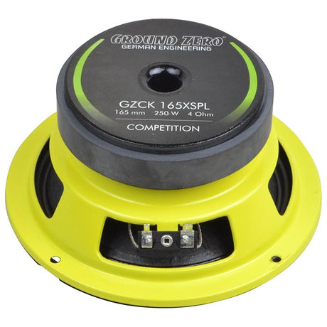 4-Pack Ground Zero GZCK 165XSPL med RA800W