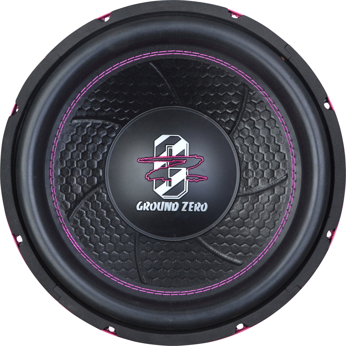 2-Pack Ground Zero GZIW 12XSPL-D2 PINK i baslåda, Fett brutalt baskit