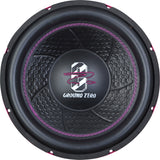 2-Pack Ground Zero GZIW 12XSPL-D2 PINK i baslåda, Fett brutalt baskit