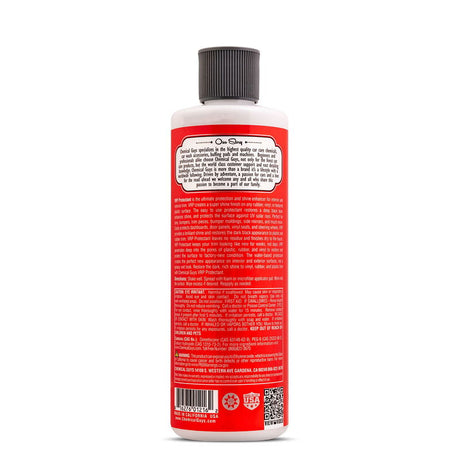 Chemical Guys VRP Dressing, 473 ml – Skydd och glans för vinyl, gummi och plast