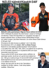 Nizled värsting hjälmkit utan fläkt 1x40w lampa för 16,8v batt/mc drift