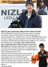 Nizled värsting hjälmkit utan fläkt 2x40W 16,8v batteri/ mc drift
