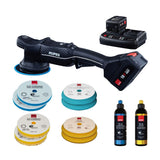 RUPES Polermaskin batteridriven oscillerande HLR15, 125 mm, BAS-kit