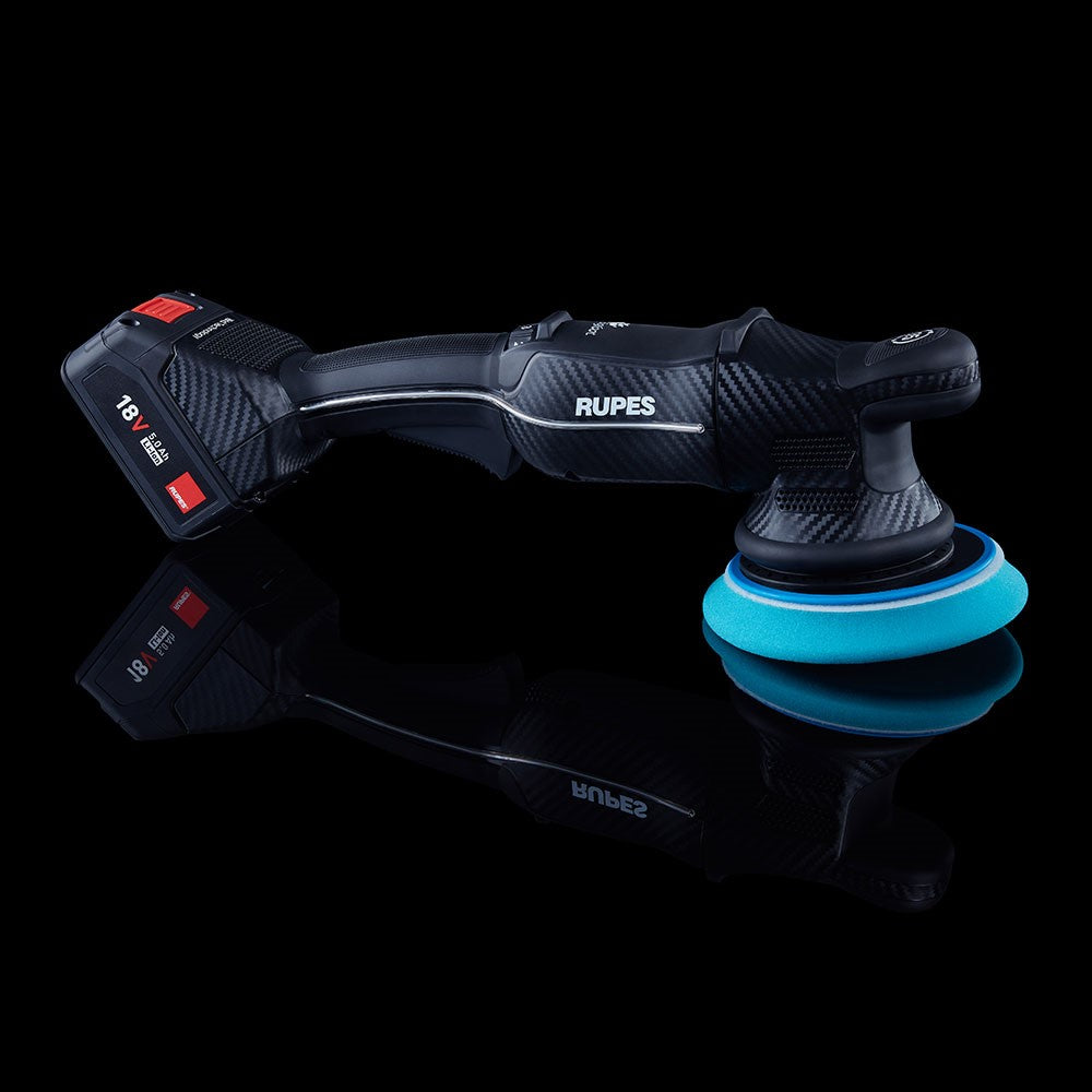 RUPES Polermaskin batteridriven oscillerande HLR21, 150 mm, STD-kit