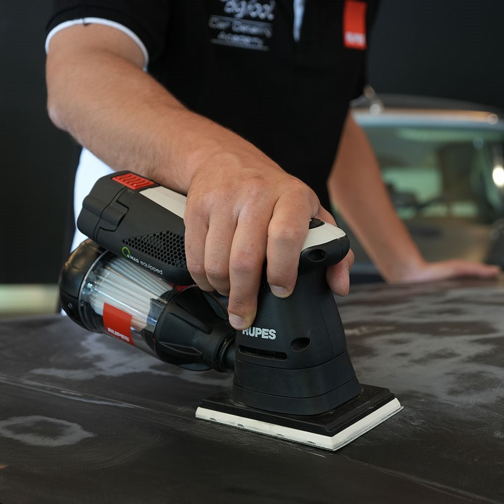 RUPES Batteridriven slipmaskin Ibrid Orbital 80x130 sander 18V
