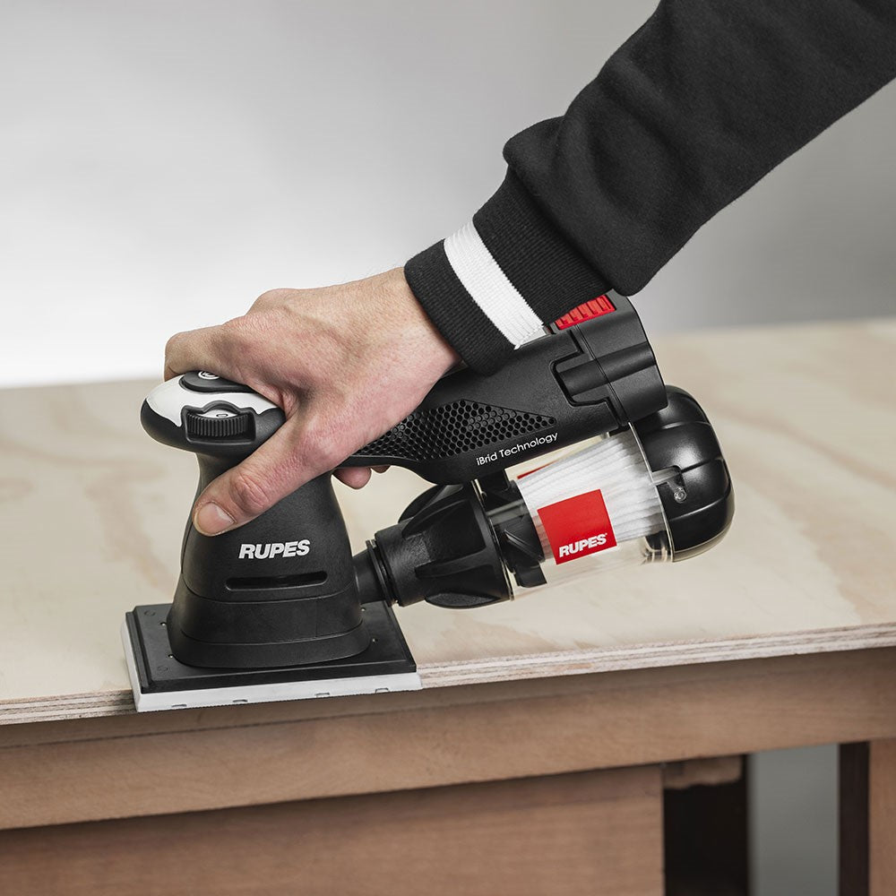 RUPES Batteridriven slipmaskin Ibrid Orbital 80x130 sander 18V