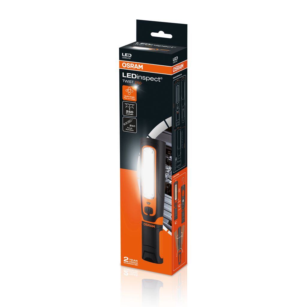OSRAM LEDinspect LEDIL412 Verkstadslampa med TWIST